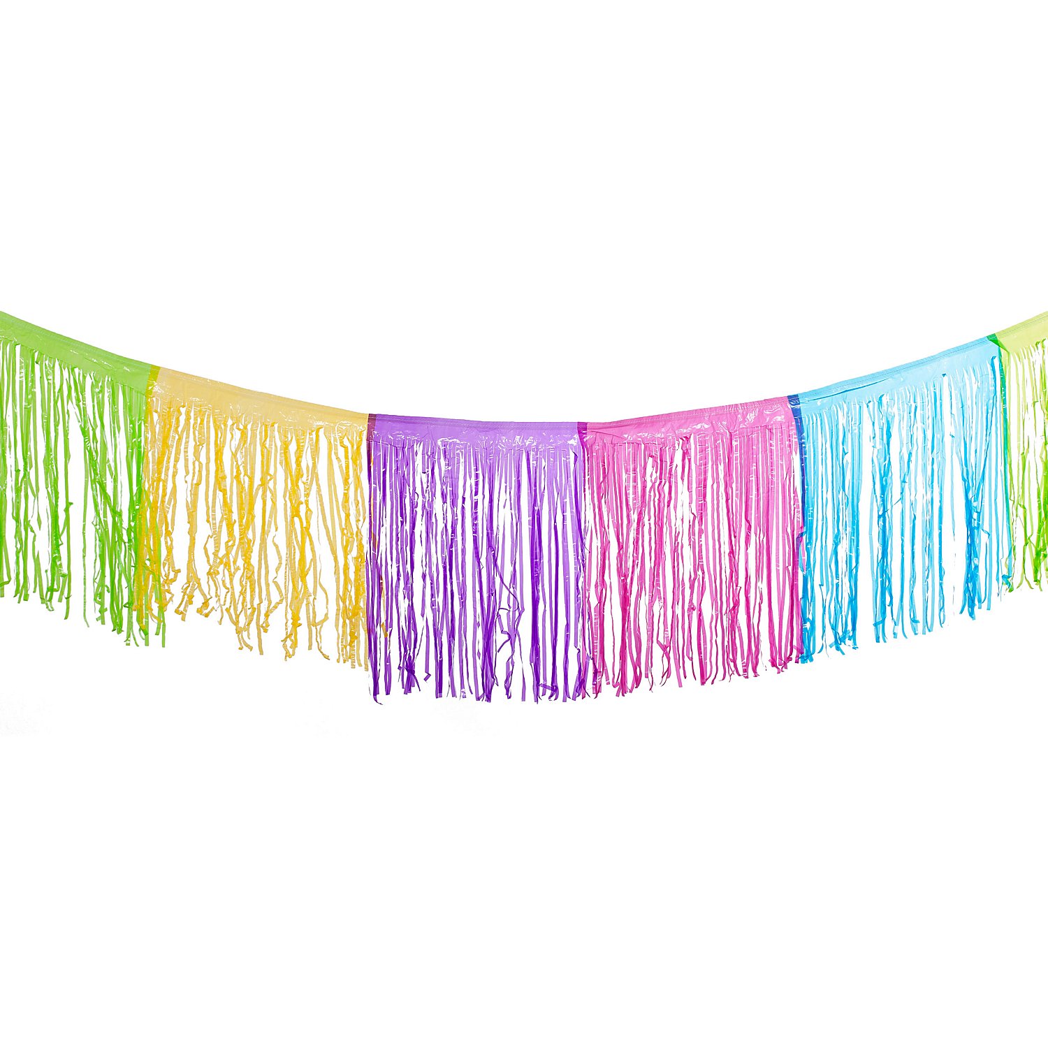 Foliengirlande, bunt, 10 Meter