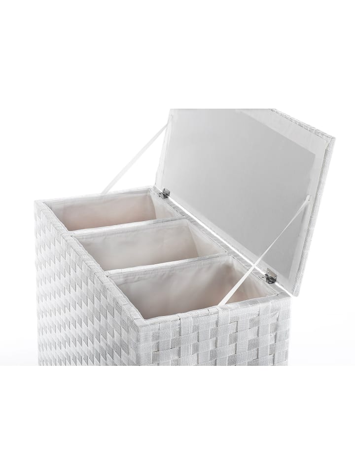kobolo Wäschesortierer TRIPLEWASHWHT in Weiß günstig kaufen onesize