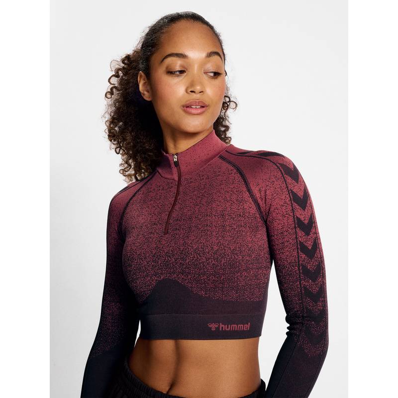 hummel hmlMT FADE SEAMLESS HALF ZIP Sweatshirt Damen