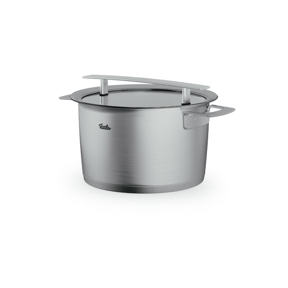 Phi Collection Hoher Kochtopf mit Glasdeckel
