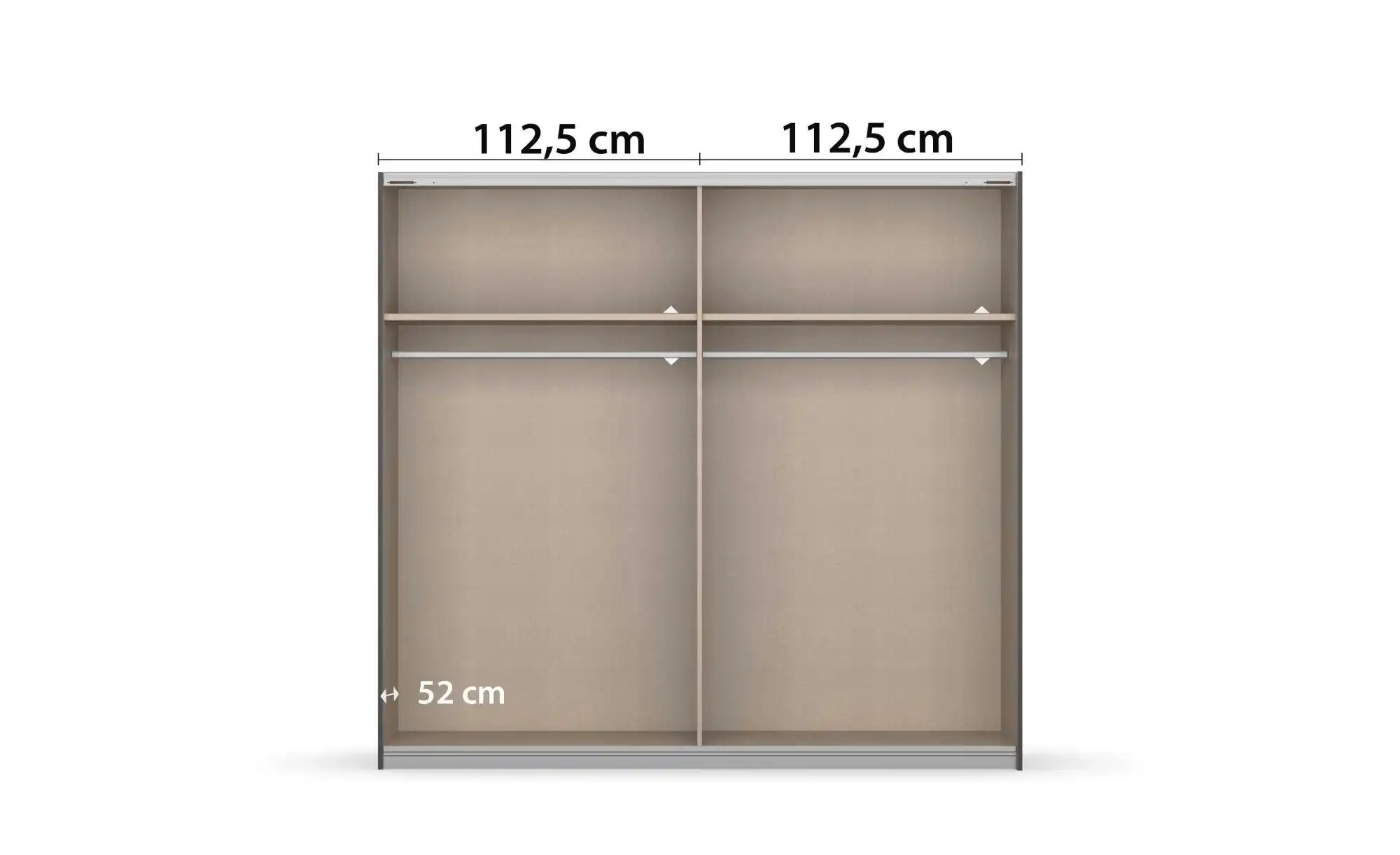 Schwebetürenschrank Bridgend