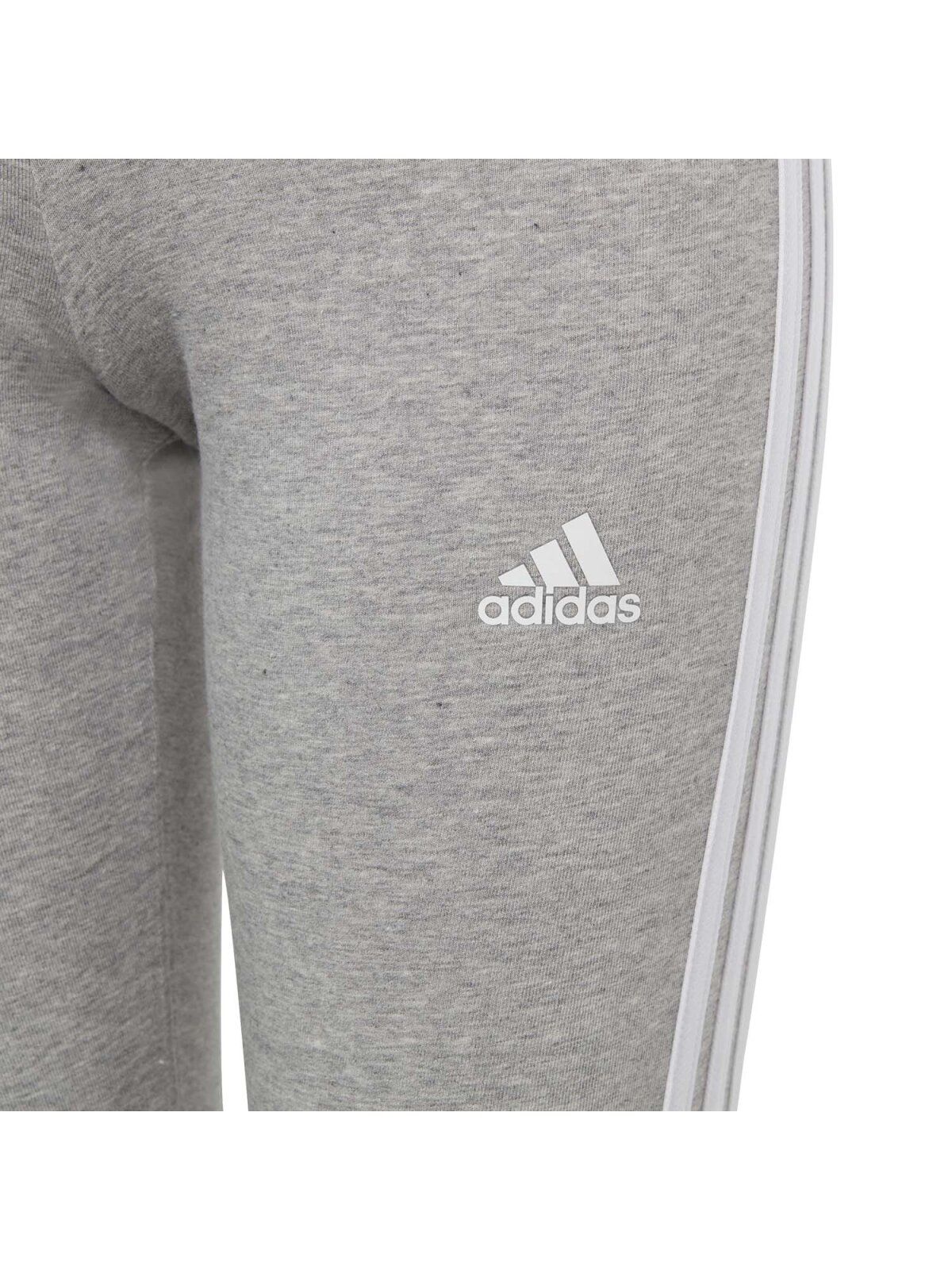 Adidas Essentials 3-Streifen Leggings Kinder grau