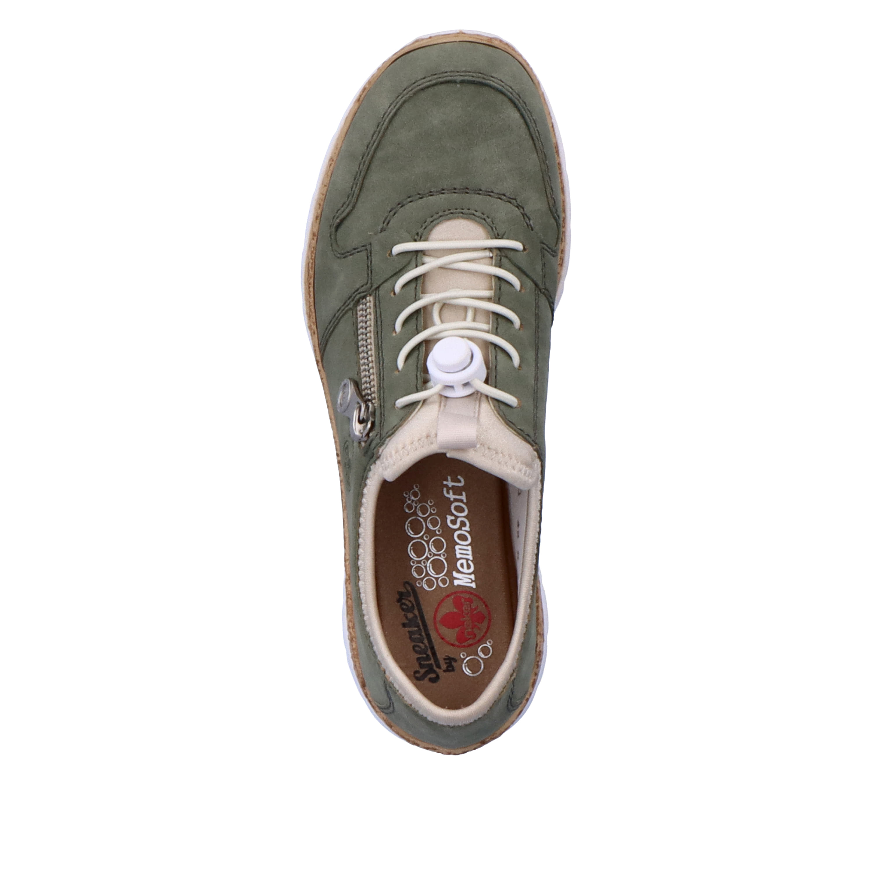 Rieker Damen Slipper mintgrün