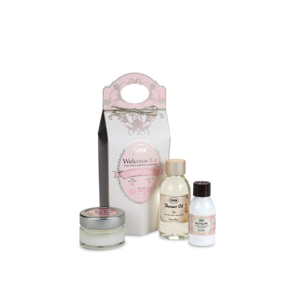 sabon Kit Découverte - Green Rose Coffret