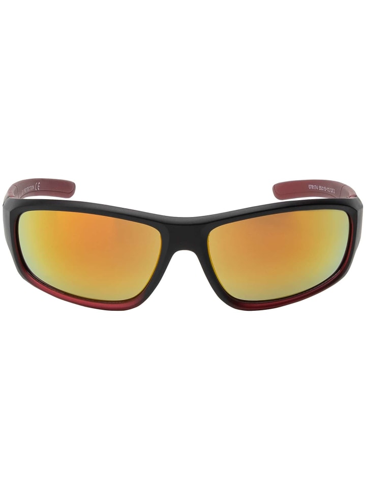 BEZLIT Kinder Sonnenbrille in Rot/Gelb-Schwarz günstig kaufen onesize