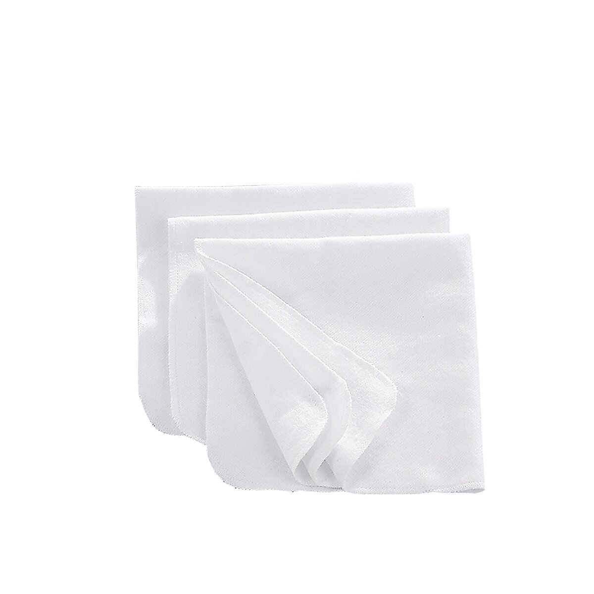 3er-Pack Flanelltücher 40x40 cm