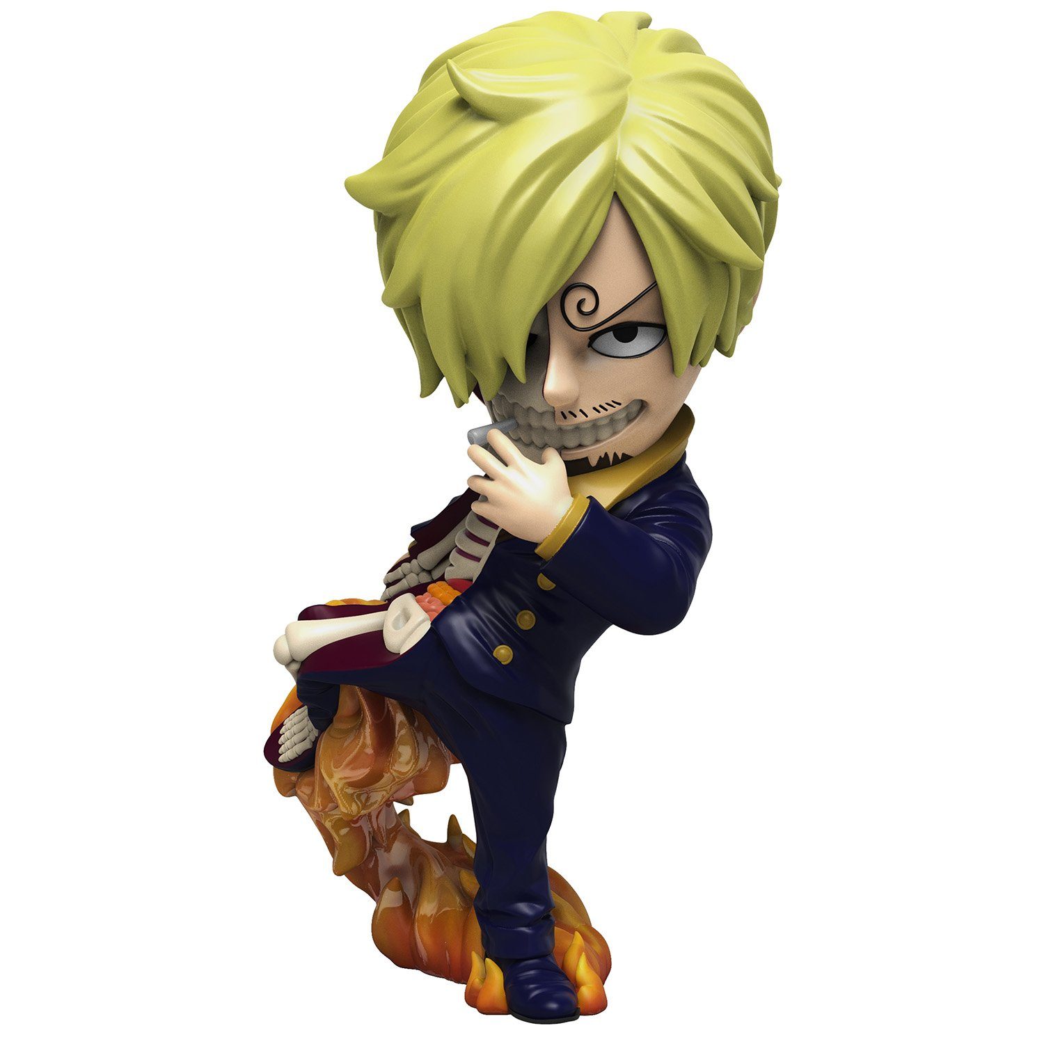 One Piece Anime Sammelfigur Mighty Jaxx One Piece Serie 1 - Freeny's Hidden Dissectibles, Eine Packung – enthält eine zufällige Figur