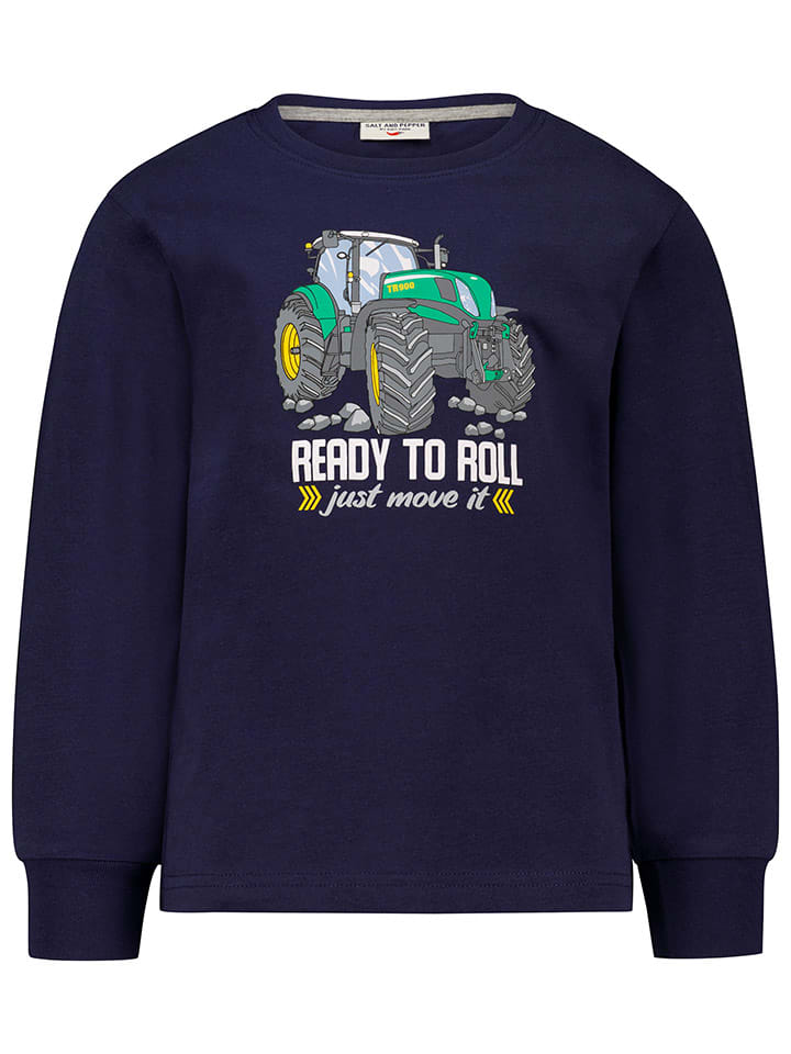Salt and Pepper Pyjama in Dunkelblau/ Grau günstig kaufen