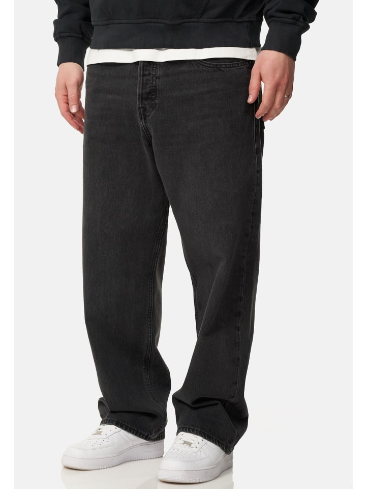 Jack & Jones Jeans Loose Fit - JJIALEX JJARIS in Black Denim günstig kaufen
