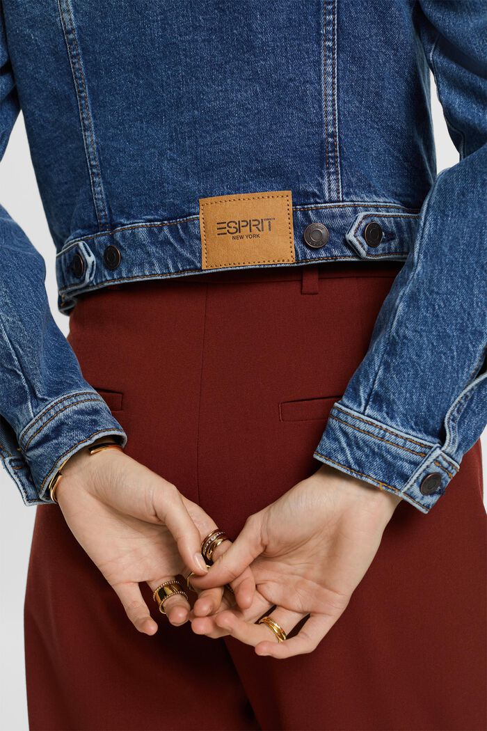 Jeansjacke in schmaler Passform