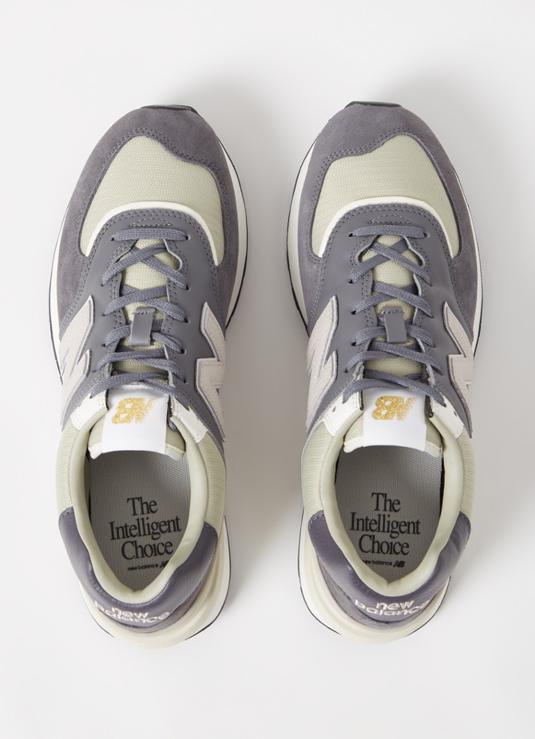 New Balance 574 cipő hálós részletekkel
