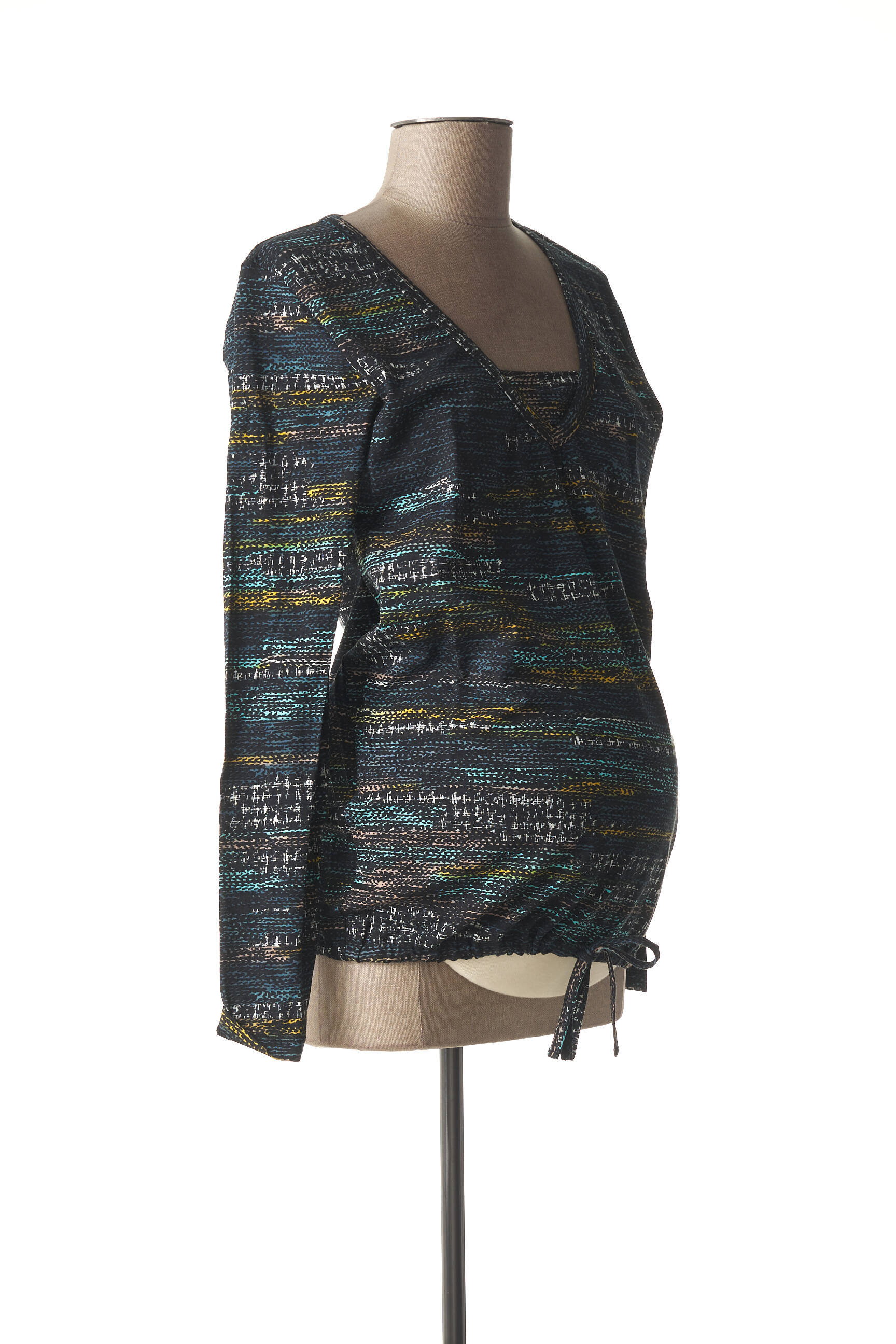 Love2wait Tshirtstops Maternite Femme couleur bleu