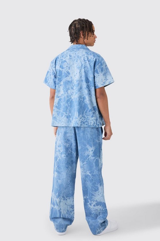 Kastiges Denim-Hemd