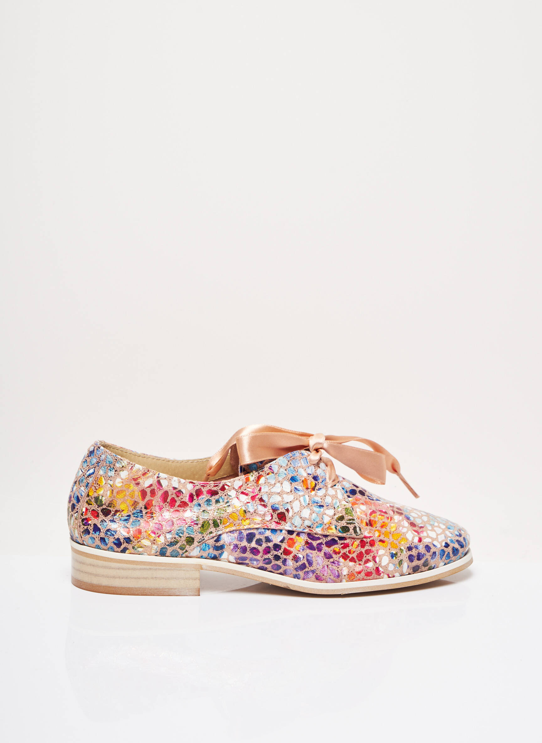 Folie S Derby Femme couleur rose