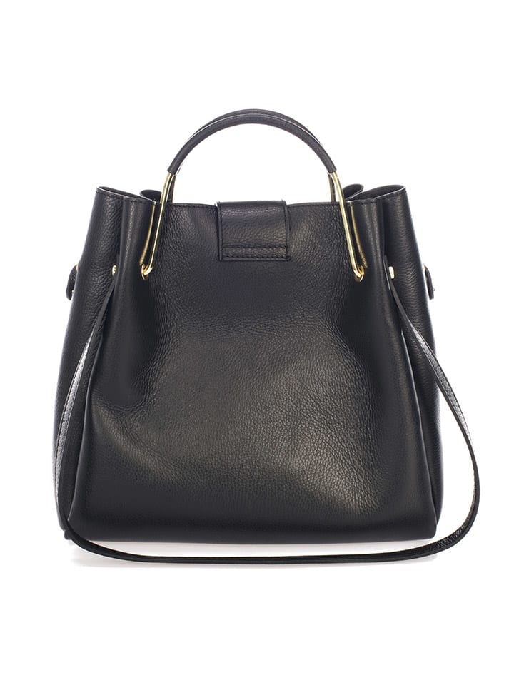 Lucca Baldi Leder-Henkeltasche 