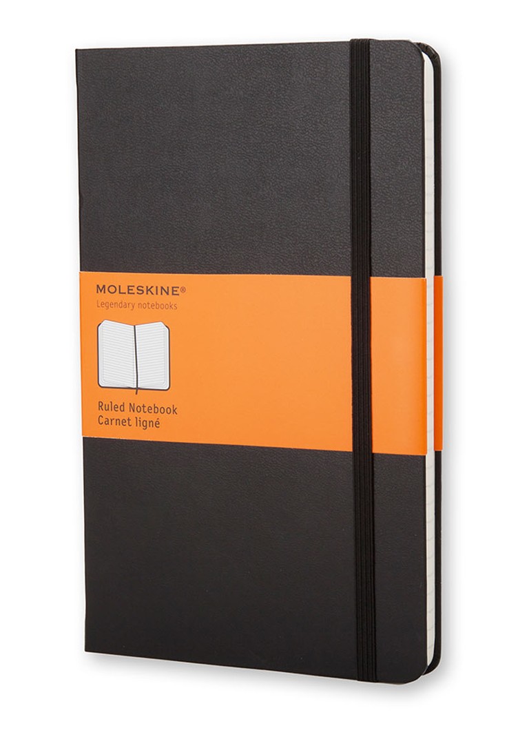 Caiet Moleskine liniat, 14 x 9 cm