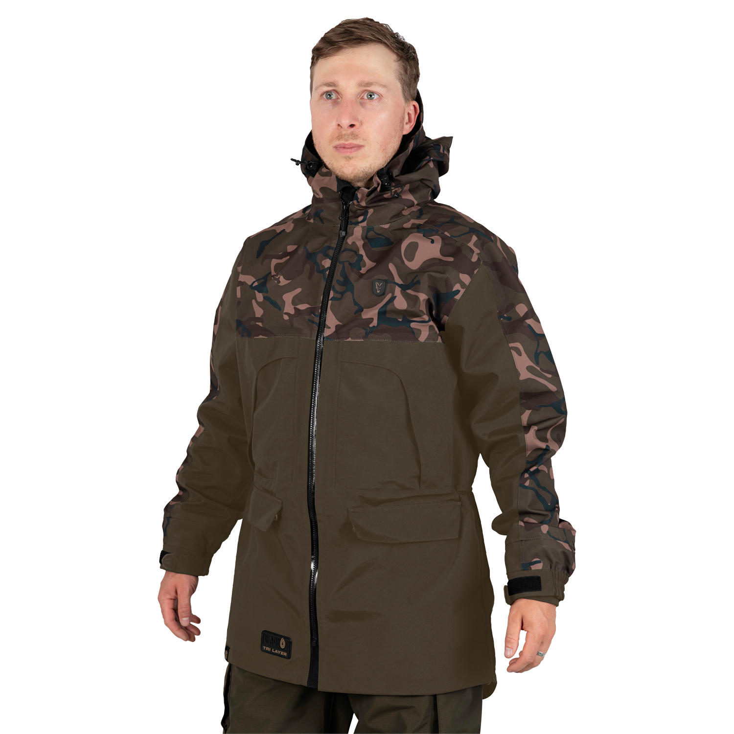 Fox Carp Herren Jacke Aquos Tri Layer 3/4 Jacket