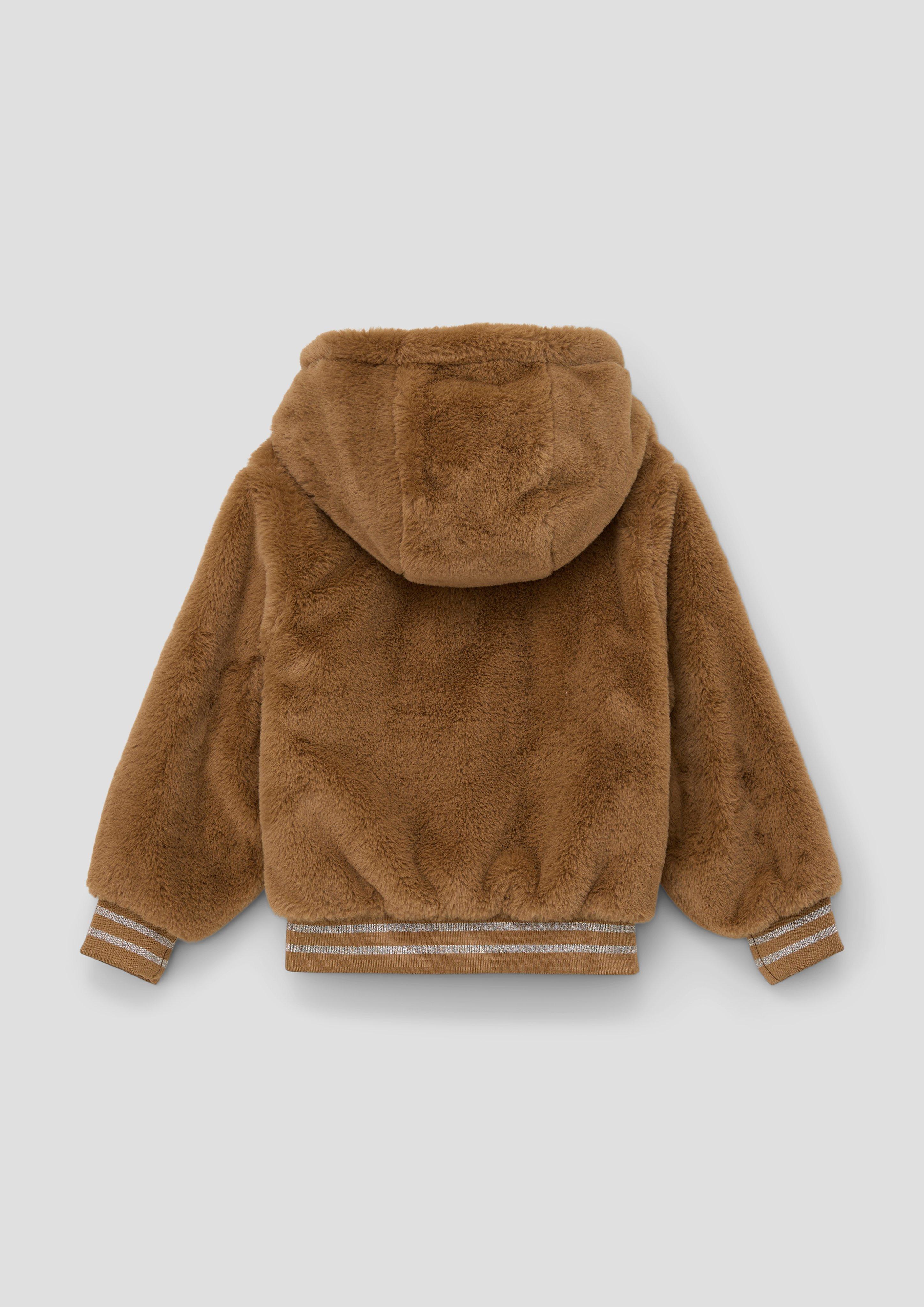 Teddyjacke mit Kapuze  2138737-8469