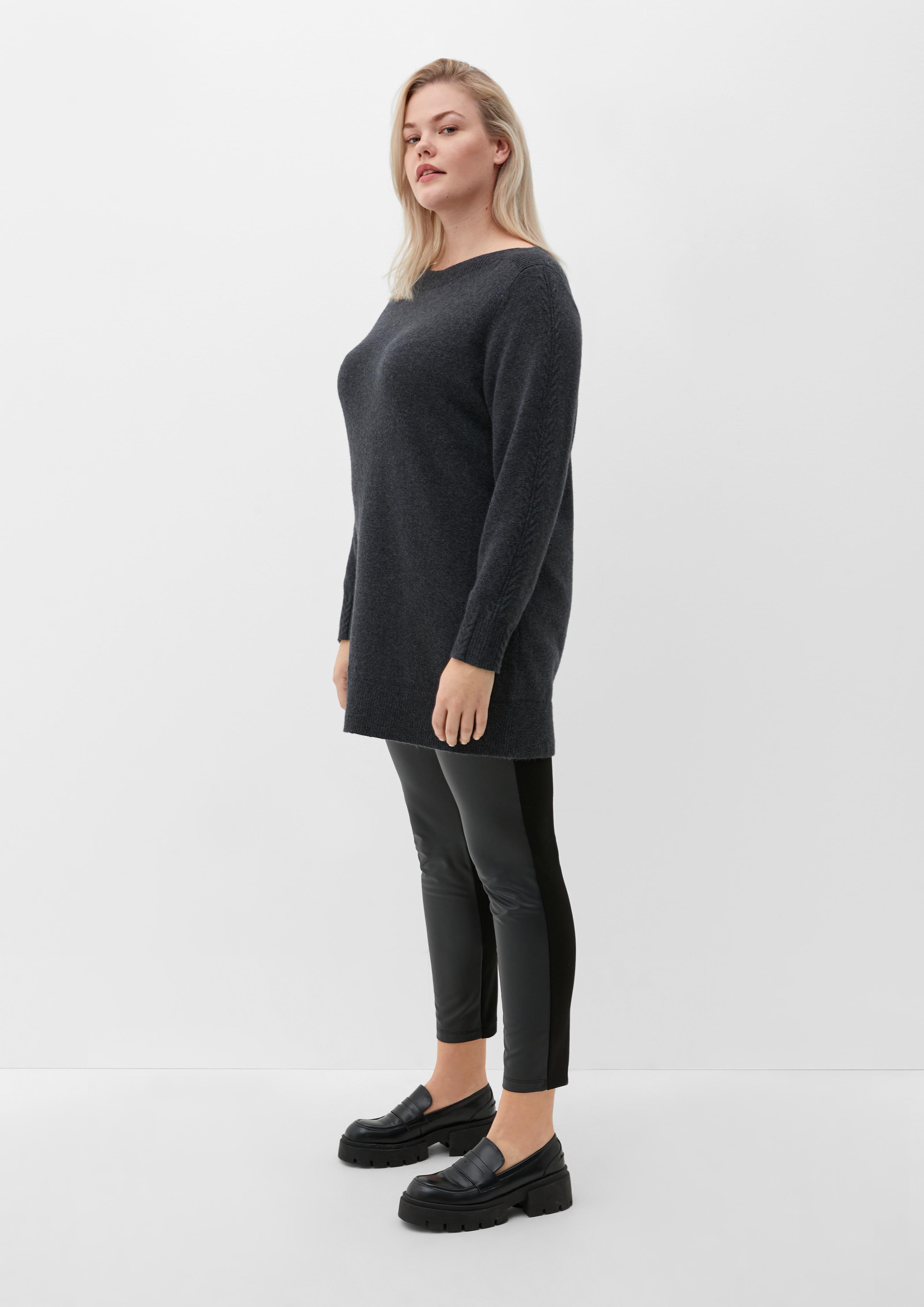 Longpullover mit Zopfmuster  2125650-98W0