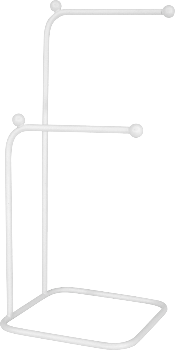 Schmuckständer aus Metall, weiß, 1 St