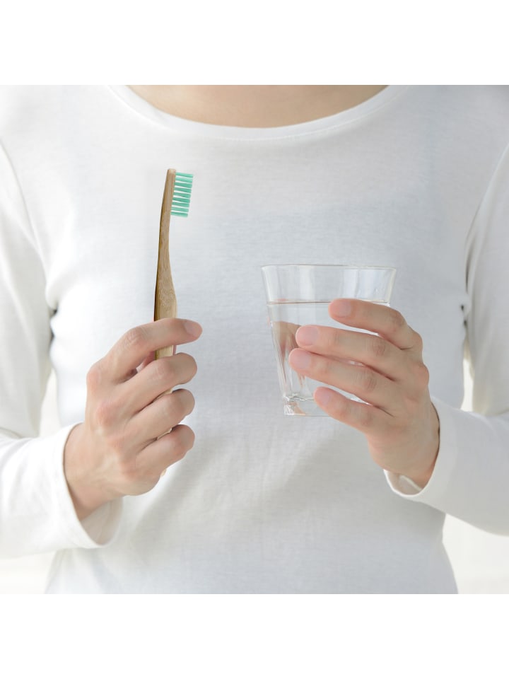 Dr Botanicals Bambuszahnbürste - Grün günstig kaufen onesize