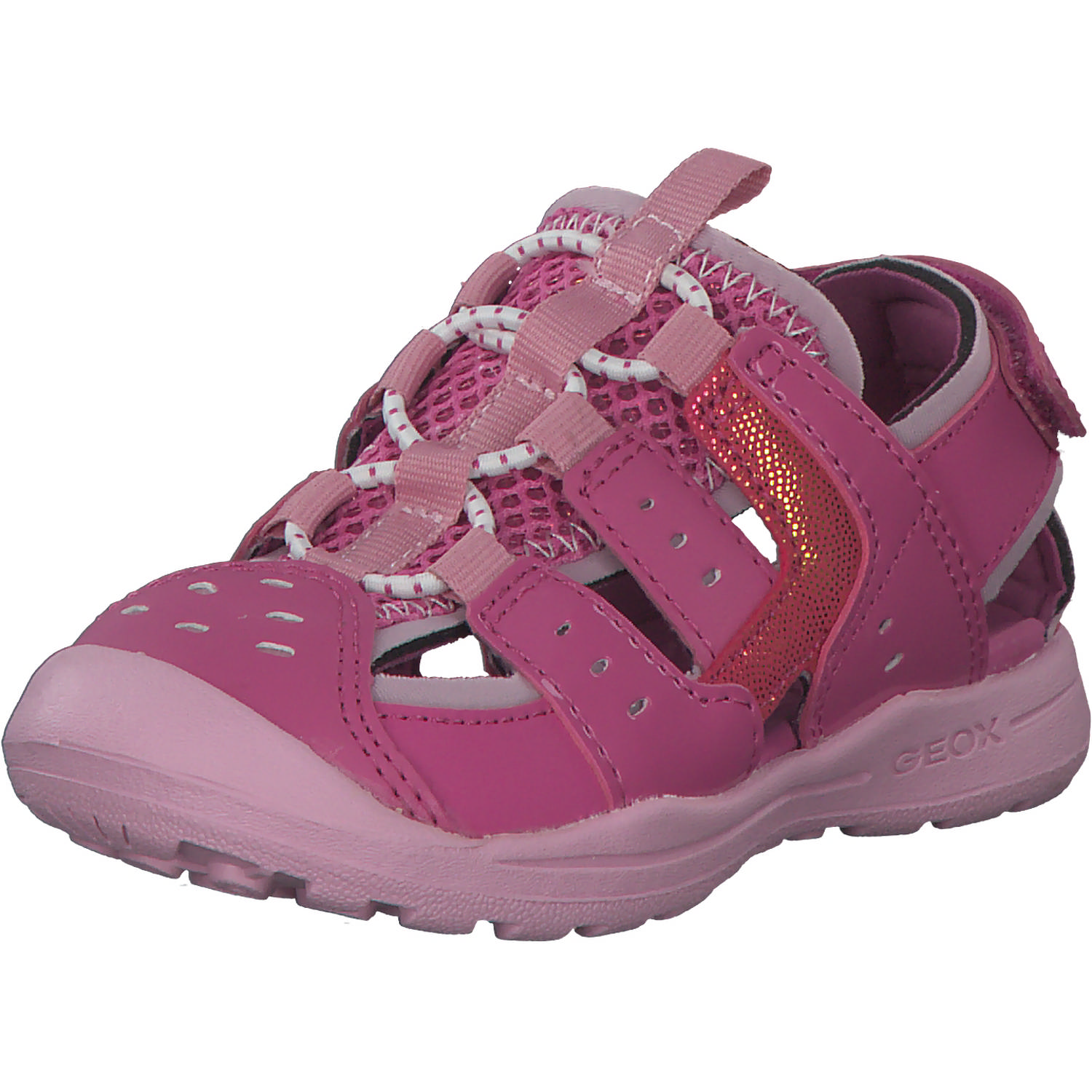 Geox J026AA, Sandalen (Kinder), Kinder, Rosa