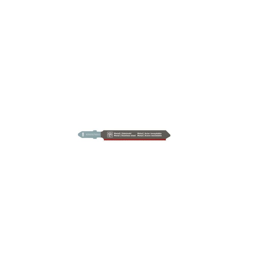 Acessórios Fein 63503175010 Lâmina de serra tico-tico com abrasivos HM 60 T1.1 MSS SC