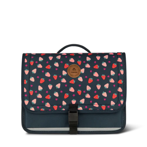 Discover Medium Schoolbag Reykjavik-Plougastel Navy Blue