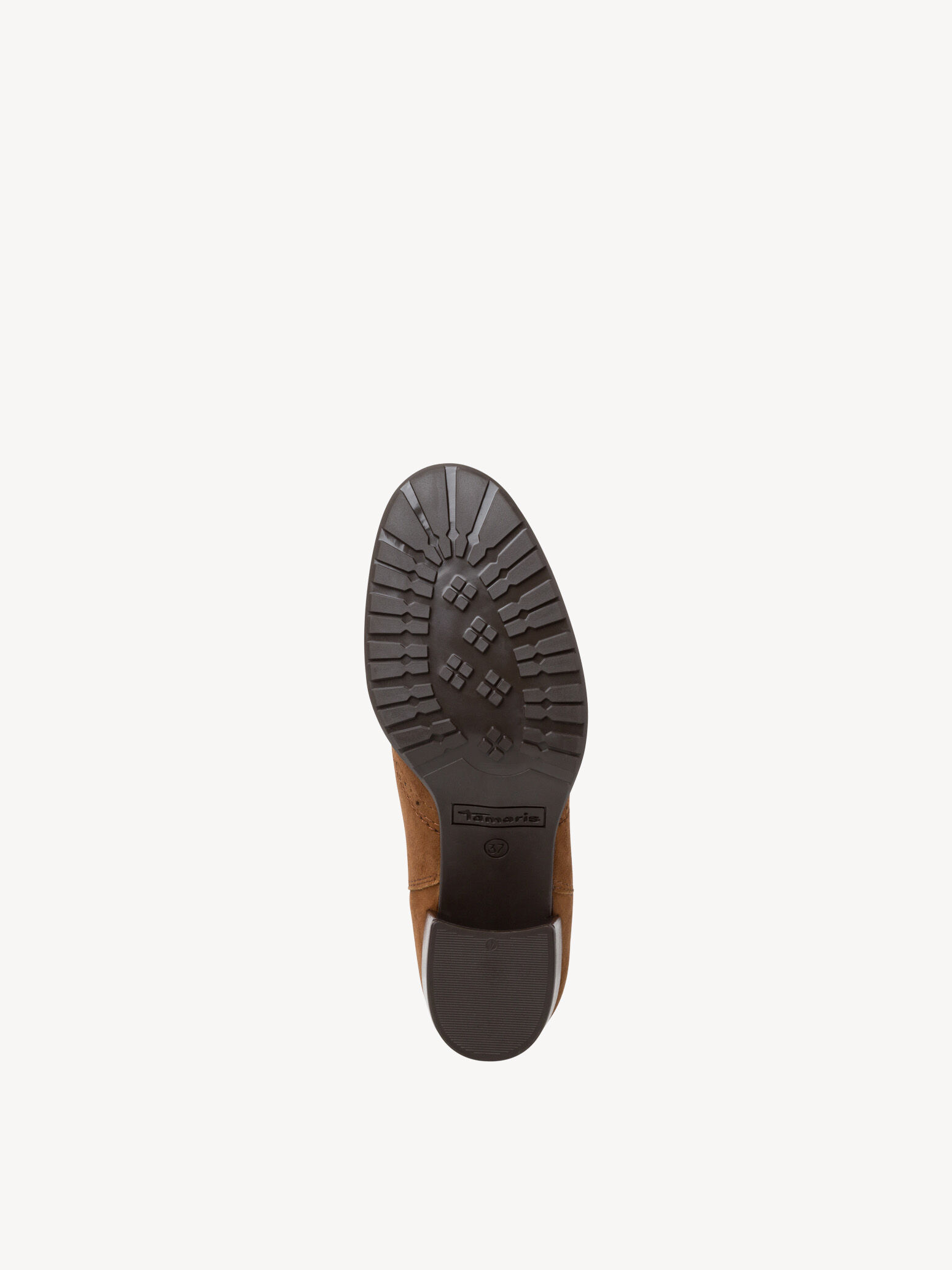Bottine Chelsea en cuir - marron