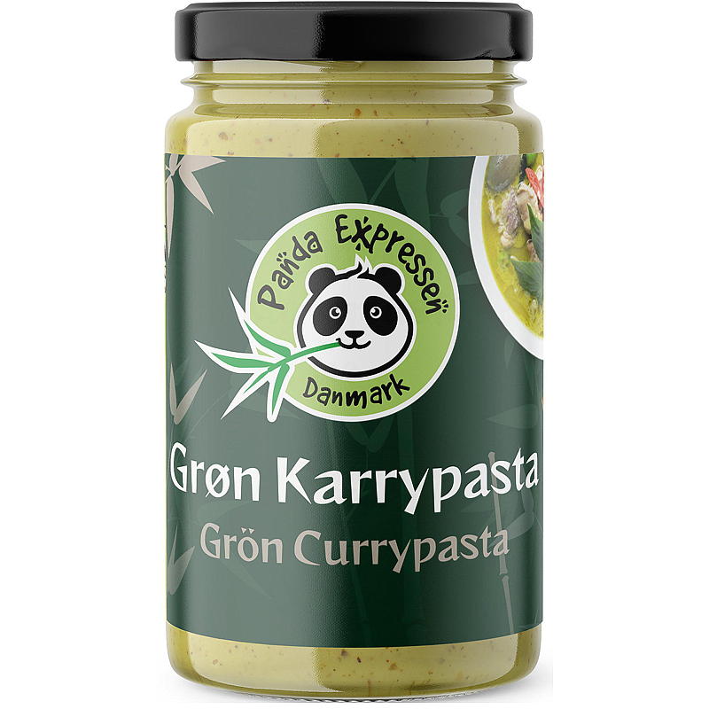 Panda Expressen Curry paste 110 ml grønn Panda Expressen
