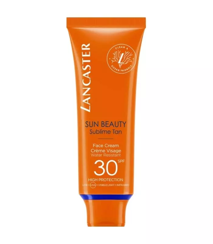 SUN BEAUTY Crème Visage Velours bronzage lumineux SPF30