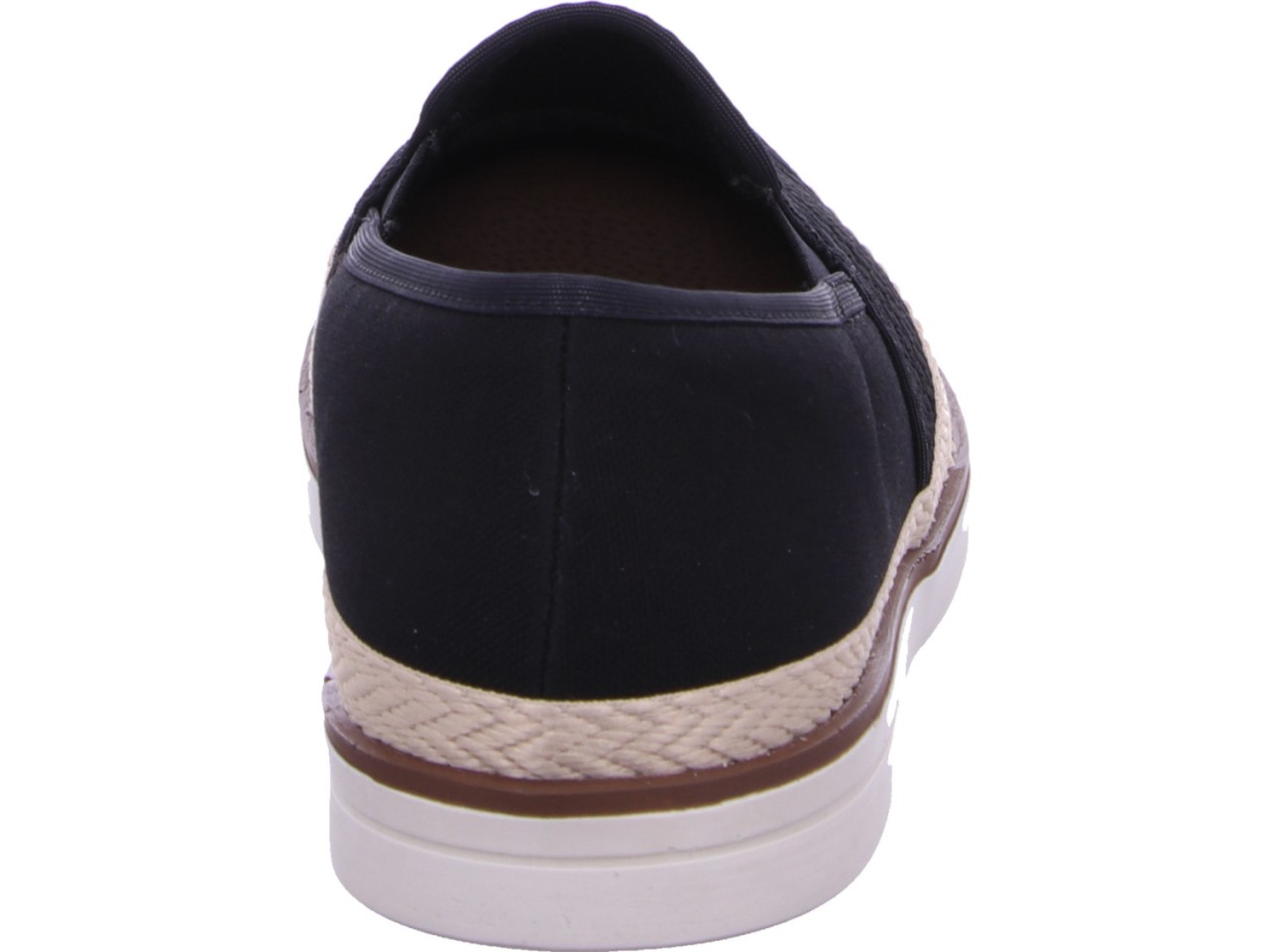 RIEKER Komfort Slipper schwarz