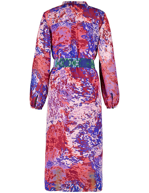 Semitransparentes Midikleid