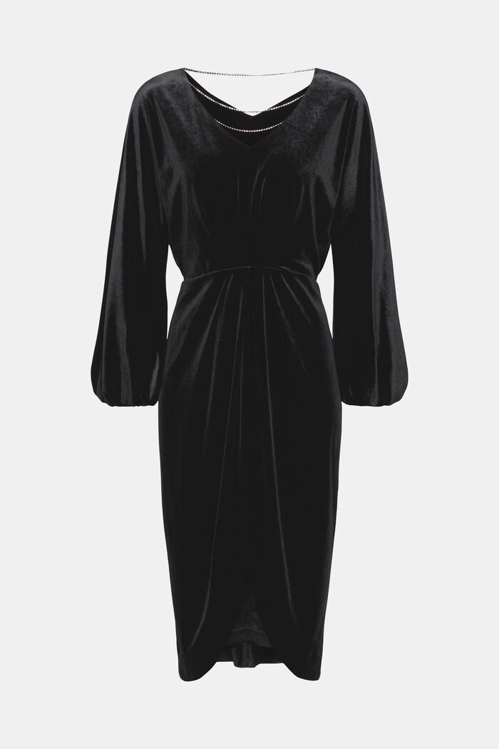Midikleid aus Samt