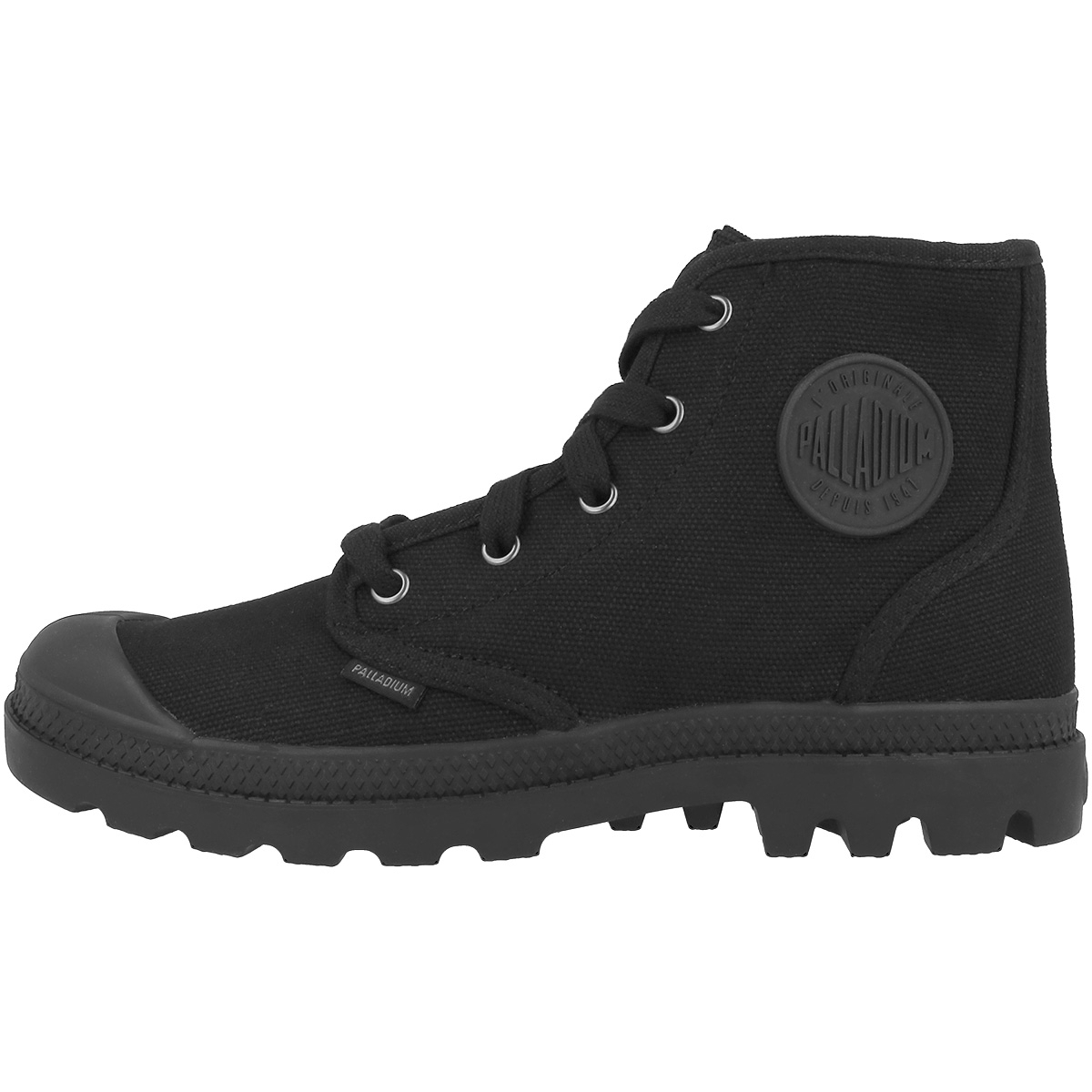 Palladium Pampa Schnürboots schwarz