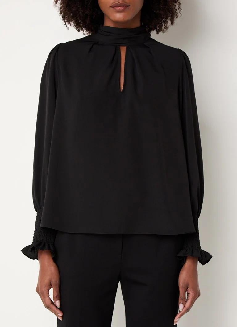 French Connection  Tuniek met cut-out detail en opstaande kraag