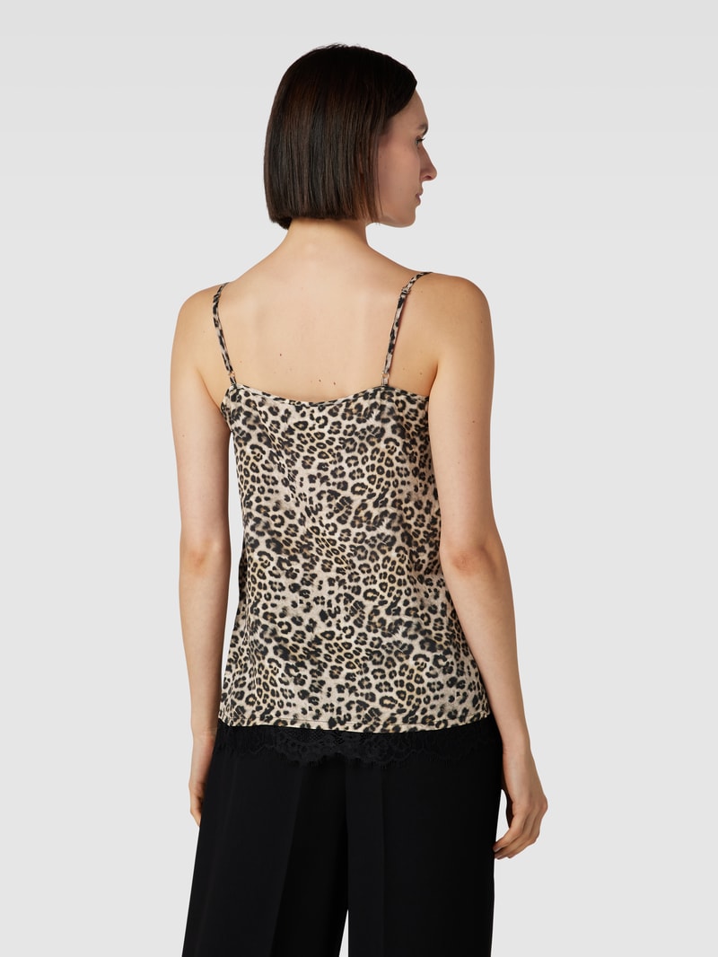 Bluse mit Animal-Print - 50 Jahre Jubiläumskapsel in camel