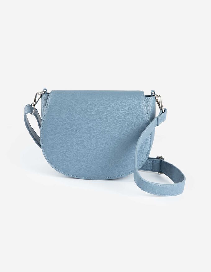 Schultertasche - Druckknopf-Lasche
