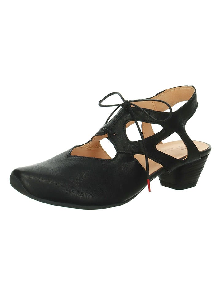Think! Leder-Pumps in Schwarz günstig kaufen