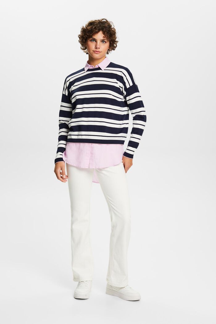 Oversize Pullover, 100 % Baumwolle