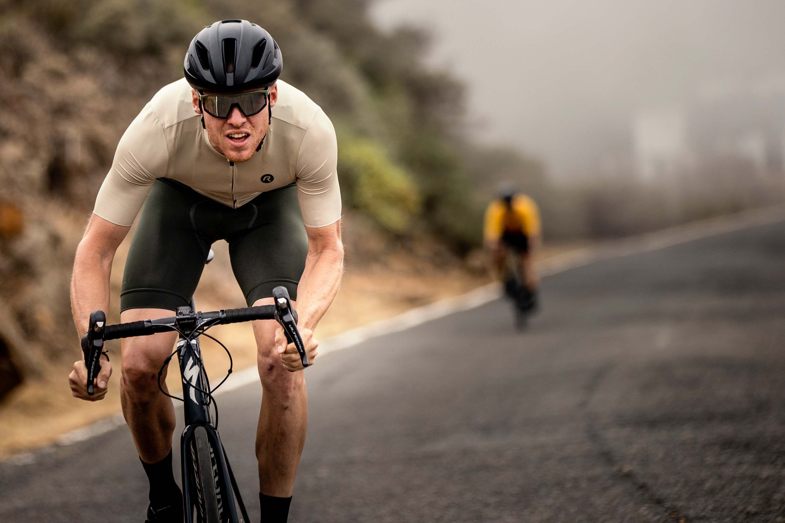 Rogelli Distance Sand Herren Radtrikot Kurzarm