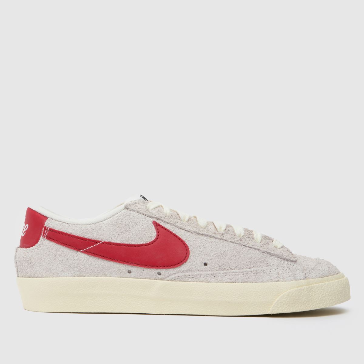 Nike Blazer Lo 77 Vintage edzőcipő fehér és piros színben