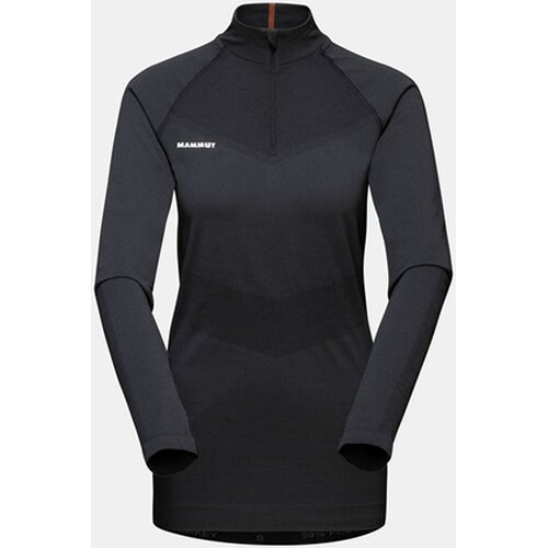 DAMEN LANGARMSHIRT TRIFT HALF ZIP