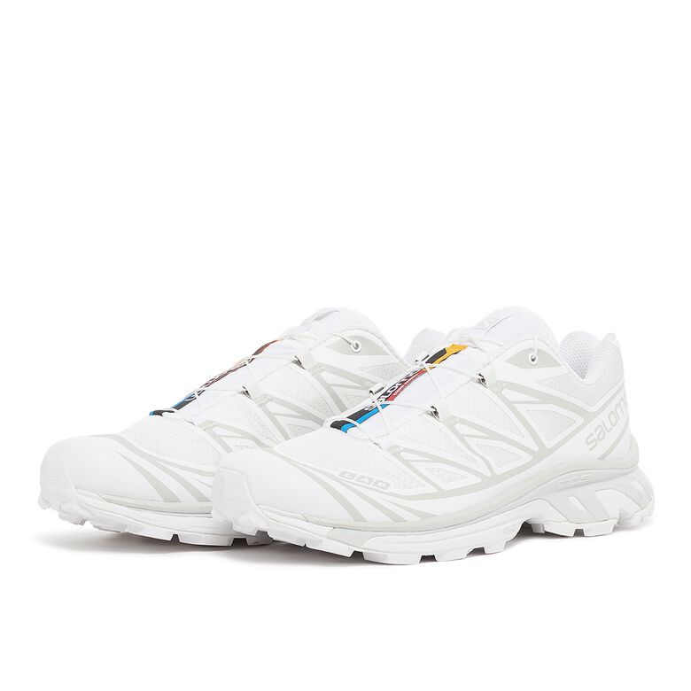 Salomon XT-6 white/white/lunar rock