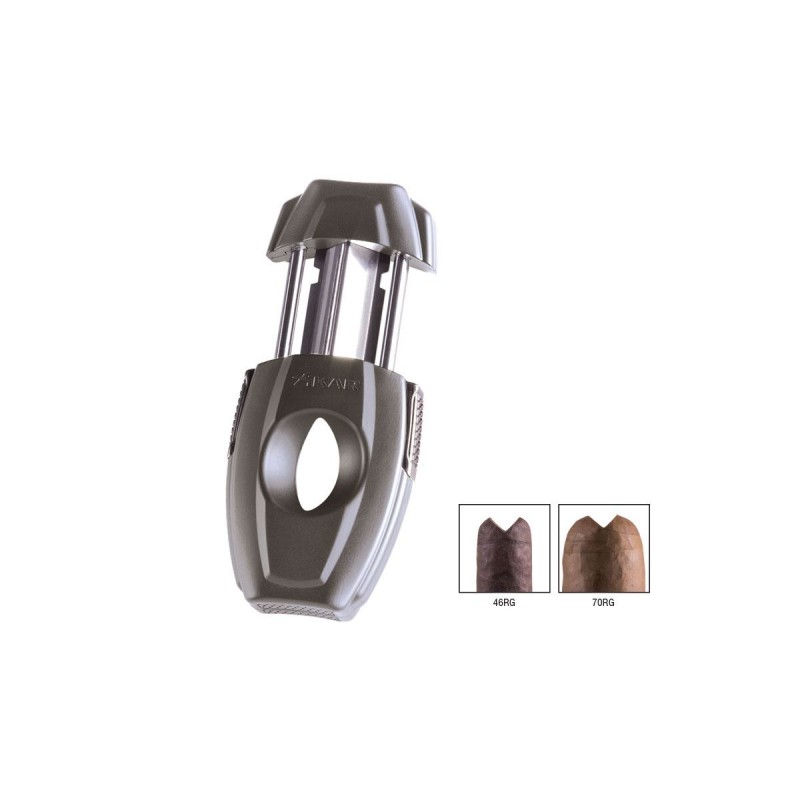 Zigarrenschneider Xikar VX2 V-CUT Gunmetal.