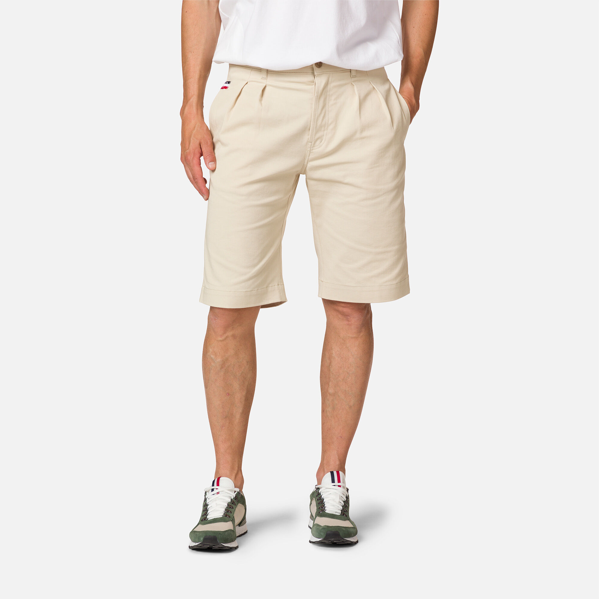 Short chino en coton bio homme