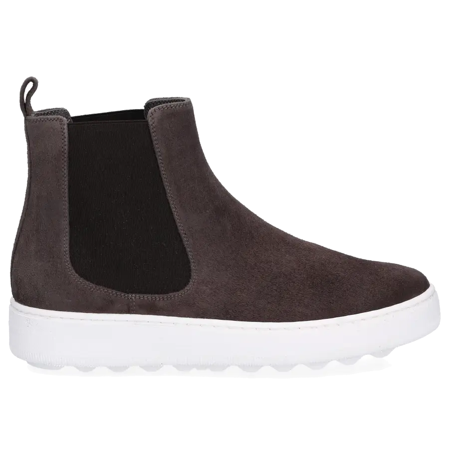 Philippe Model - Chelsea Boots BEATLES Veloursleder taupe - grau
