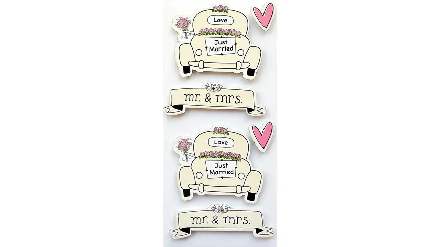 RÖSSLER Sticker Just Married
