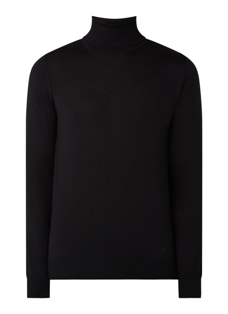 Emporio Armani Fine-knit wool turtleneck