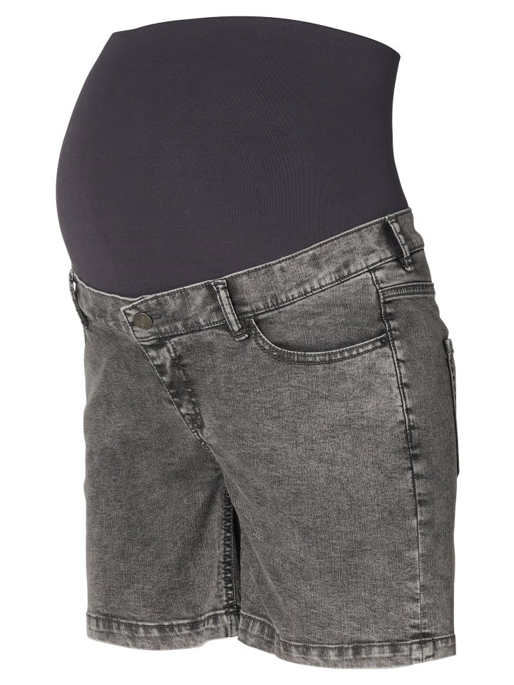 Noppies Umstandsshorts Jeans Jamie in Grey Denim günstig kaufen